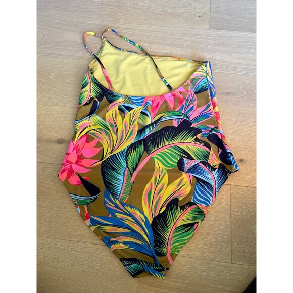 Aerie Swimsuit Size XL One Shoulder - Picture 2 of 5